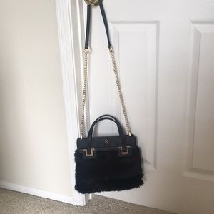Ann Taylor faux fur bag.  Used once